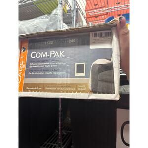 NWT Cadet Com-Pak 240V 1500W Electric Wall Heater, White